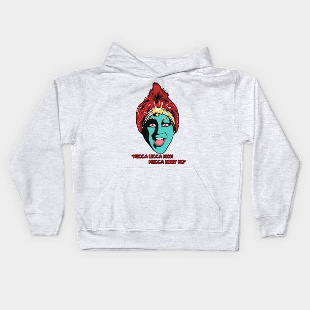 Jambi The Genie!! Kids Hoodie by sobermacho